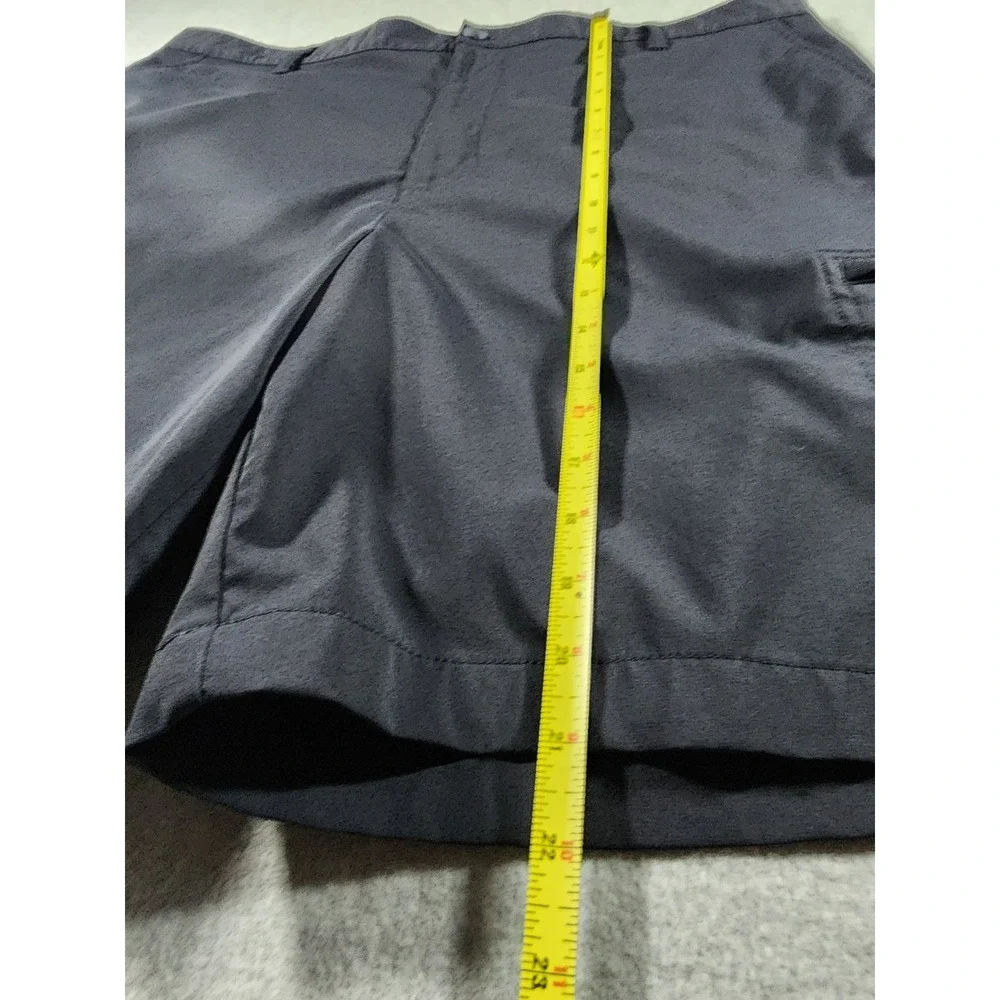 Chaps Men's Chino Golf Shorts, Black, Size 40, Inseam 9